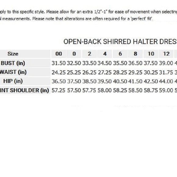 Dessy Collection 8151...Full length, Open Back, Halter Dress....Assorted Sizes - Picture 5 of 6